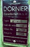  DORNIER Model HTVM/S Weaving Loom,